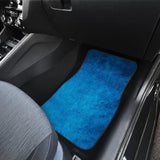 Light Navy Blue Grunge Car Floor Mats 211205 - YourCarButBetter