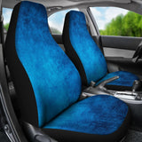 Light Navy Blue Grunge Car Seat Covers 211205 - YourCarButBetter