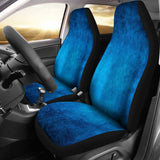 Light Navy Blue Grunge Car Seat Covers 211205 - YourCarButBetter