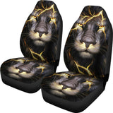 Lightning Bolt Lion Car Seat Covers 211303 - YourCarButBetter