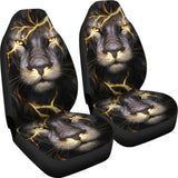 Lightning Bolt Lion Car Seat Covers 211303 - YourCarButBetter