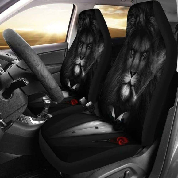 Lion Badass Car Seat Covers 203608 - YourCarButBetter