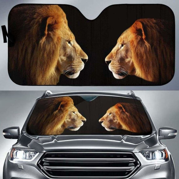 Lion & Lioness Auto Sun Shade 172609 - YourCarButBetter