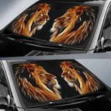 Lion Sun Shade amazing best gift ideas 172609 - YourCarButBetter