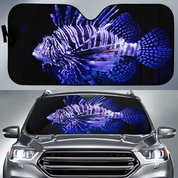 Lionfish Underwater Hd 5K Car Sun Shade 172609 - YourCarButBetter