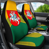 Lithuania Coat Of Arms Car Seat Covers Amazing 105905 - YourCarButBetter