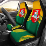 Lithuania Coat Of Arms Car Seat Covers Amazing 105905 - YourCarButBetter