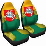 Lithuania Coat Of Arms Car Seat Covers Amazing 105905 - YourCarButBetter