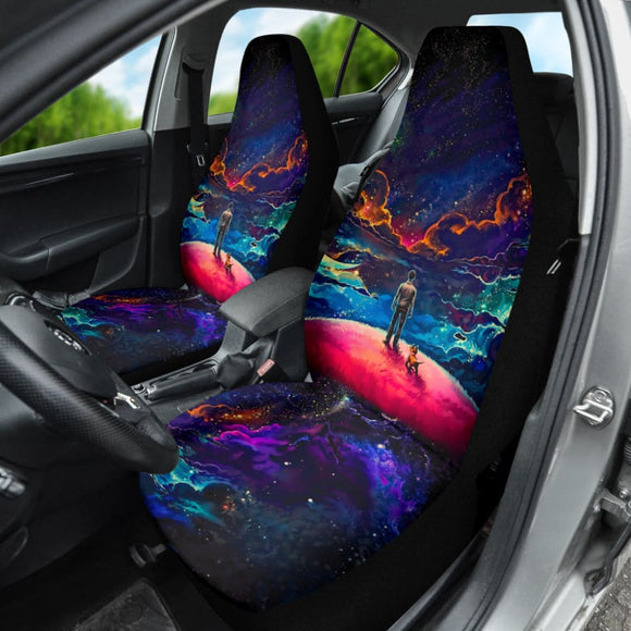 Little Prince Universe Science Fiction Car Seat Covers Amazing Best Gift Ideas 210501 - YourCarButBetter