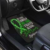 Liver Cancer No One Fights Alone Car Floor Mats 210101 - YourCarButBetter