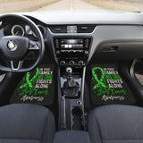 Liver Cancer No One Fights Alone Car Floor Mats 210101 - YourCarButBetter