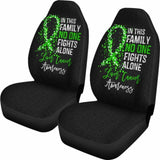 Liver Cancer No One Fights Alone Car Seat Covers 210101 - YourCarButBetter
