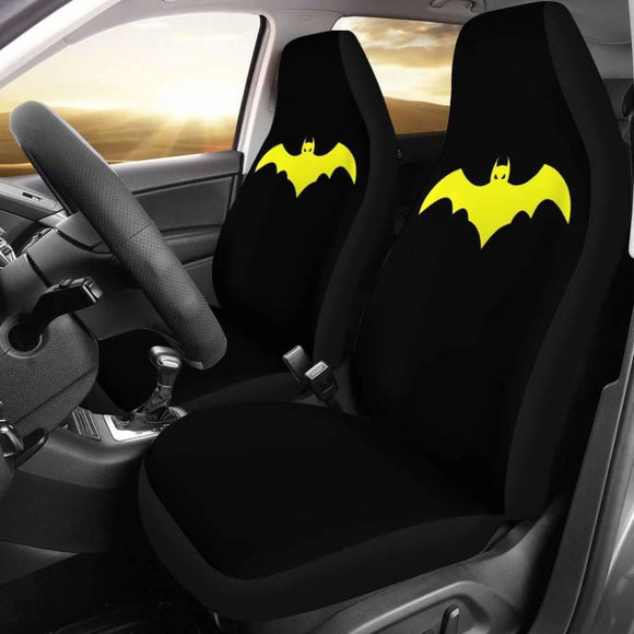 Logo Batman Car Seat Covers Movie Fan Gift 101819 - YourCarButBetter