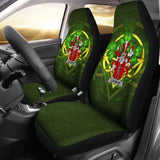 Loughlin Or O’Loughlin Ireland Car Seat Cover Celtic Shamrock (Set Of Two) 154230 - YourCarButBetter