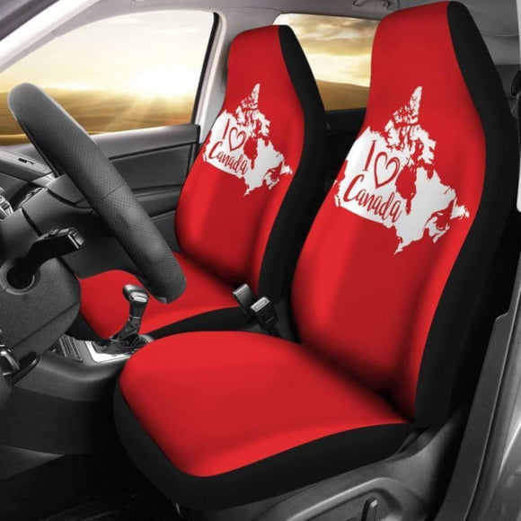 Love Canada Car Seat Covers 550317 - YourCarButBetter