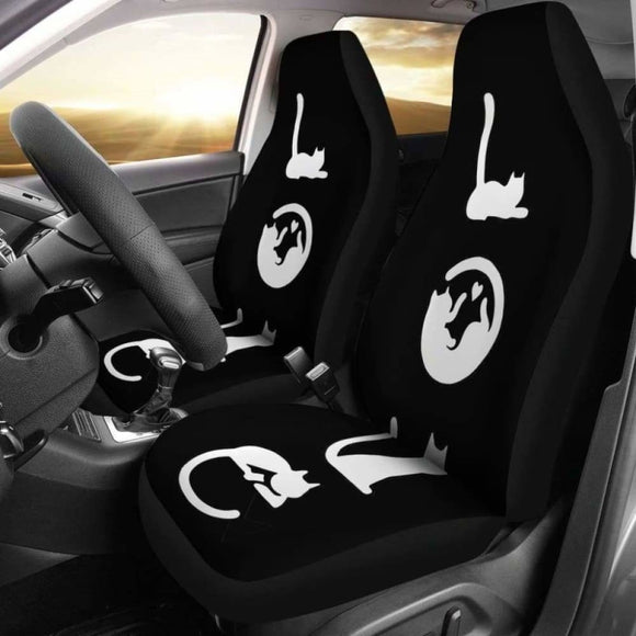 Love Cat Car Seat Covers 112428 - YourCarButBetter