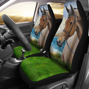 Love Horse Car Seat Covers Amazing Gift Ideas 184610 - YourCarButBetter