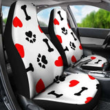 Love Paws Seat Covers Large Print 161012 - YourCarButBetter