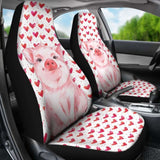 Love Pig-2 Car Seat Covers 221205 - YourCarButBetter