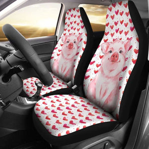 Love Pig-2 Car Seat Covers 221205 - YourCarButBetter