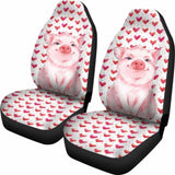 Love Pig-2 Car Seat Covers 221205 - YourCarButBetter