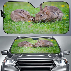 Love Rabbits Auto Sun Shade 085424 - YourCarButBetter