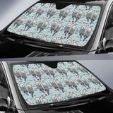 Lovely Sea Otter Pattern Car Auto Sun Shades 102507 - YourCarButBetter