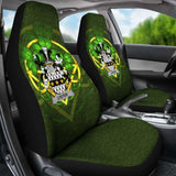 Lyster Ireland Car Seat Cover Celtic Shamrock (Set Of Two) 154230 - YourCarButBetter