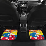 M & M Chocolate Coloring Car Mats 094201 - YourCarButBetter