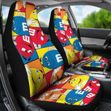 M & M Chocolate Coloring Car Seat Covers 094201