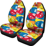 M & M Chocolate Coloring Car Seat Covers 094201
