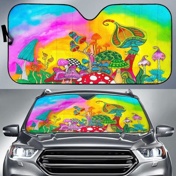 Magic Mushroom Auto Sun Shade 182102 - YourCarButBetter