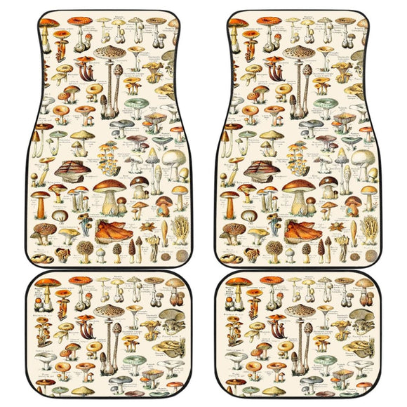 Magic Mushroom Car Floor Mats 210305 - YourCarButBetter