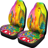 Magic Mushroom Car Seat Covers 101819 - YourCarButBetter