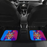 Magical Abstract Tiger Face Car Floor Mats 212703 - YourCarButBetter