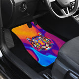 Magical Abstract Tiger Face Car Floor Mats 212703 - YourCarButBetter