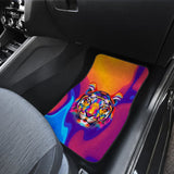 Magical Abstract Tiger Face Car Floor Mats 212703 - YourCarButBetter