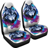 Magical Wolf Car Seats Covers 212302 - YourCarButBetter