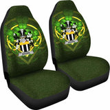 Maginn Or Ginn Ireland Car Seat Cover Celtic Shamrock (Set Of Two) 154230 - YourCarButBetter