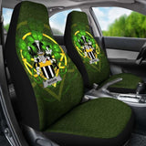 Maginn Or Ginn Ireland Car Seat Cover Celtic Shamrock (Set Of Two) 154230 - YourCarButBetter