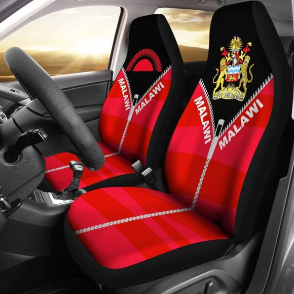 Malawi Car Seat Cover With Straight Zipper Style 192609 - YourCarButBetter