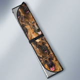 Malinois Dog Print Car Auto Sun Shades 210501 - YourCarButBetter