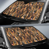 Malinois Dog Print Car Auto Sun Shades 210501 - YourCarButBetter