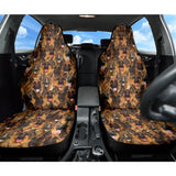 Malinois Dog Print Car Seat Covers 210501 - YourCarButBetter