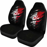 Malta In Me Car Seat Covers - Special Grunge Style (Set Of Two) 160905 - YourCarButBetter