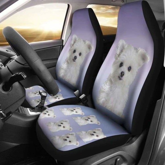 Maltese Car Seat Cover 110728 - YourCarButBetter