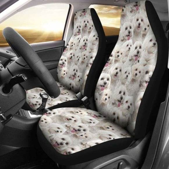 Maltese Full Face Car Seat Covers 110728 - YourCarButBetter