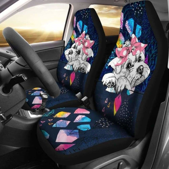 Malteses Car Seat Covers 5 110728 - YourCarButBetter