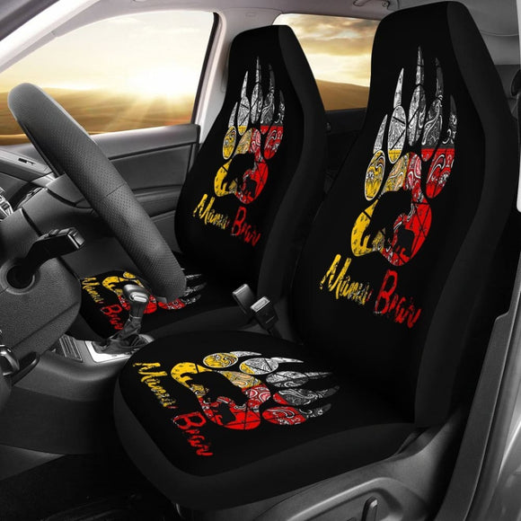 Mama Bear Native American Car Seat Covers 093223 - YourCarButBetter