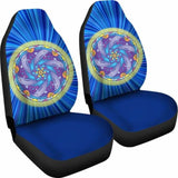 Mandala Dolphin Art Custom Car Seat Covers 181703 - YourCarButBetter